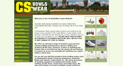 Desktop Screenshot of csbowlswearspain.com